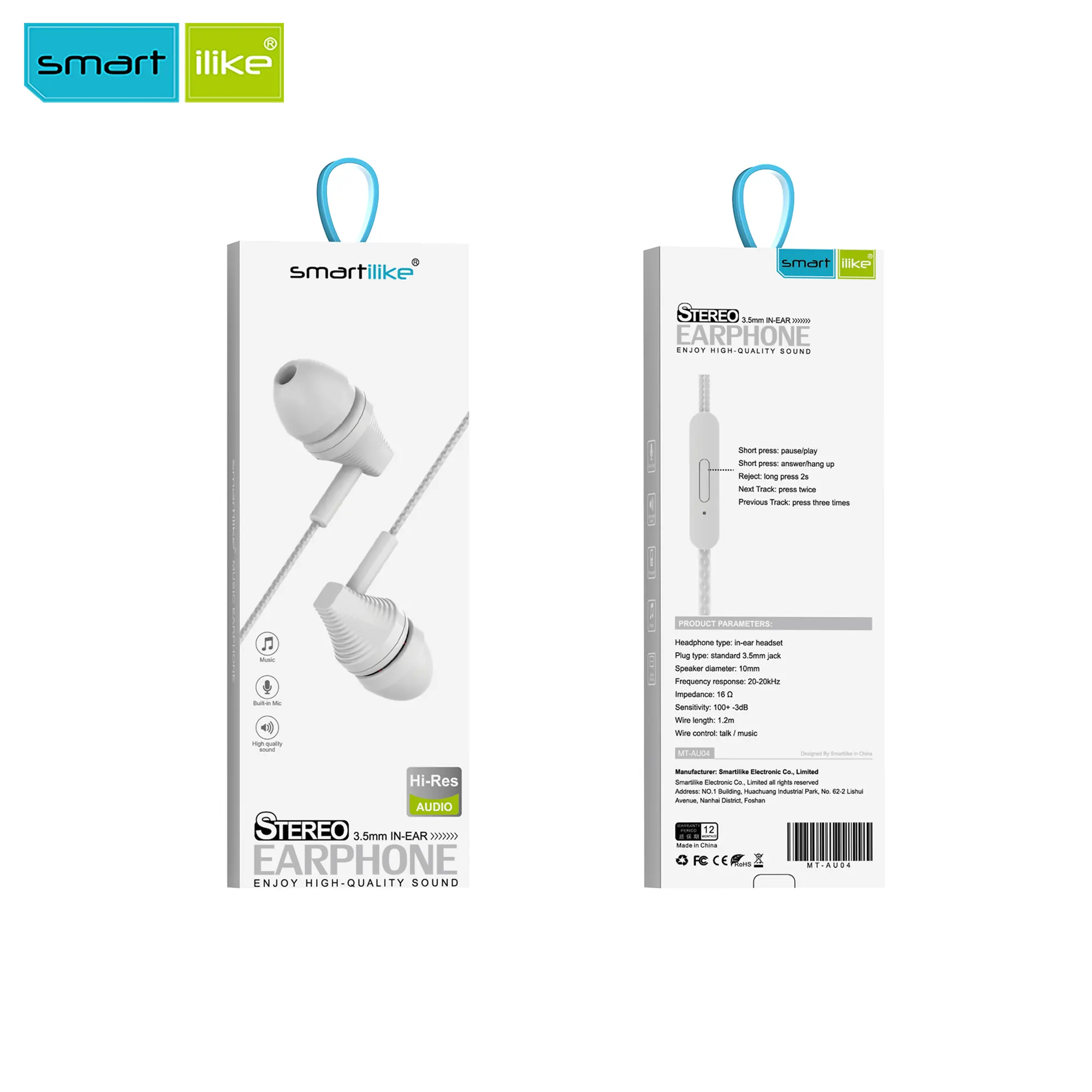MT-AU04 In-Ear Wired Earphones - Image 11
