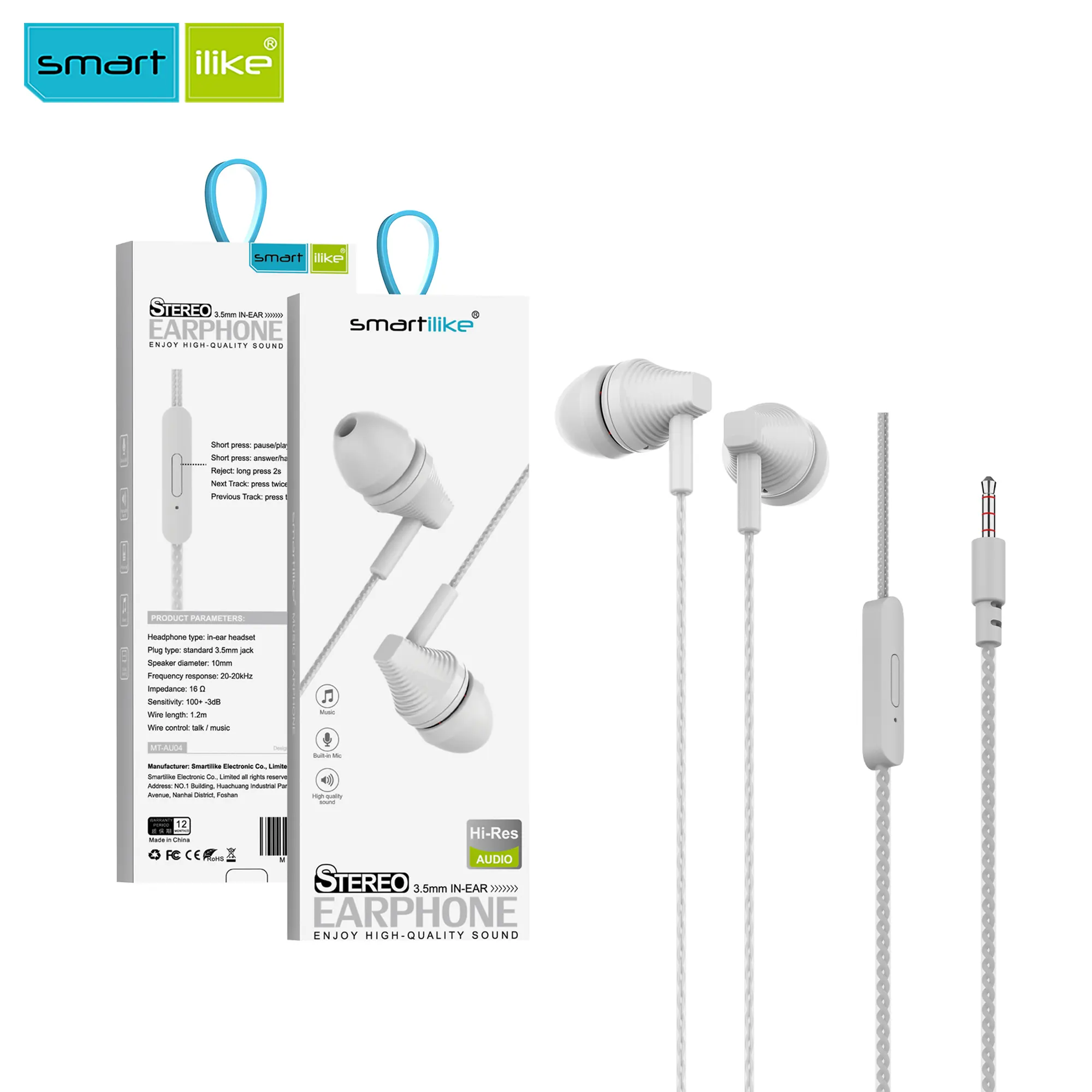 MT-AU04 In-Ear Wired Earphones - Image 10