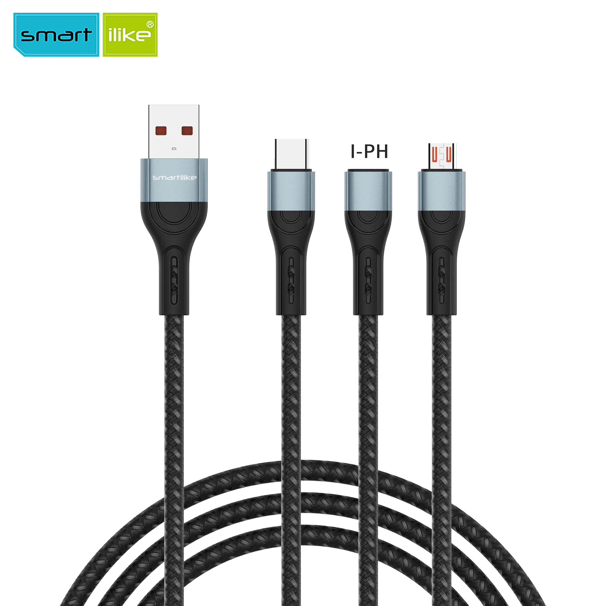 MT-XW05 Aluminum Alloy Connecter Braided Fast Charging Cable - Image 6