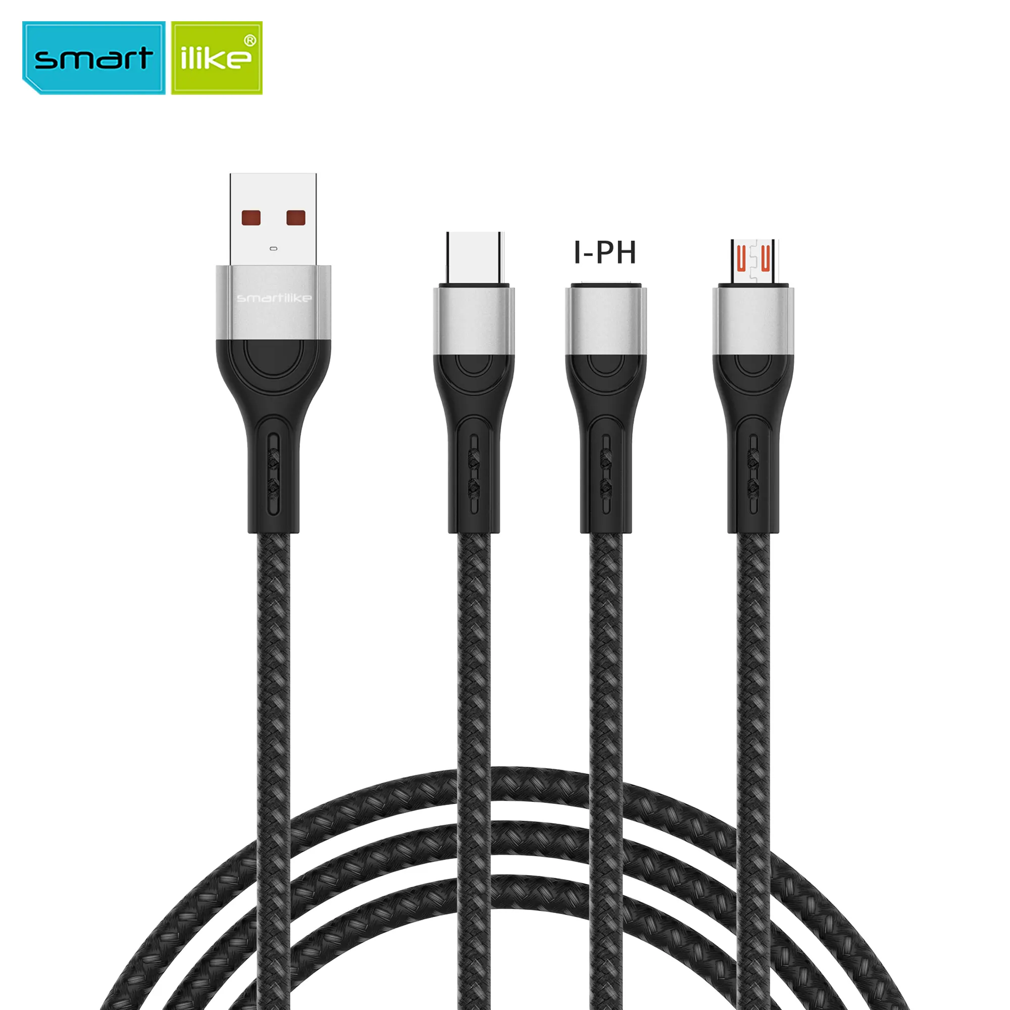 MT-XW05 Aluminum Alloy Connecter Braided Fast Charging Cable - Image 5