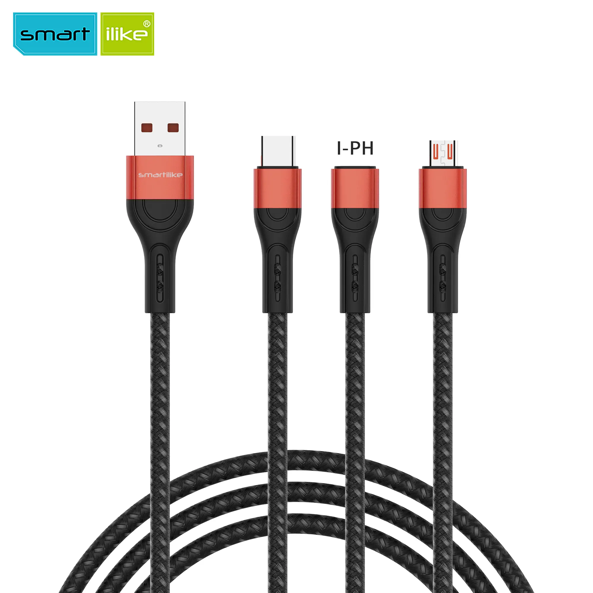 MT-XW05 Aluminum Alloy Connecter Braided Fast Charging Cable - Image 7