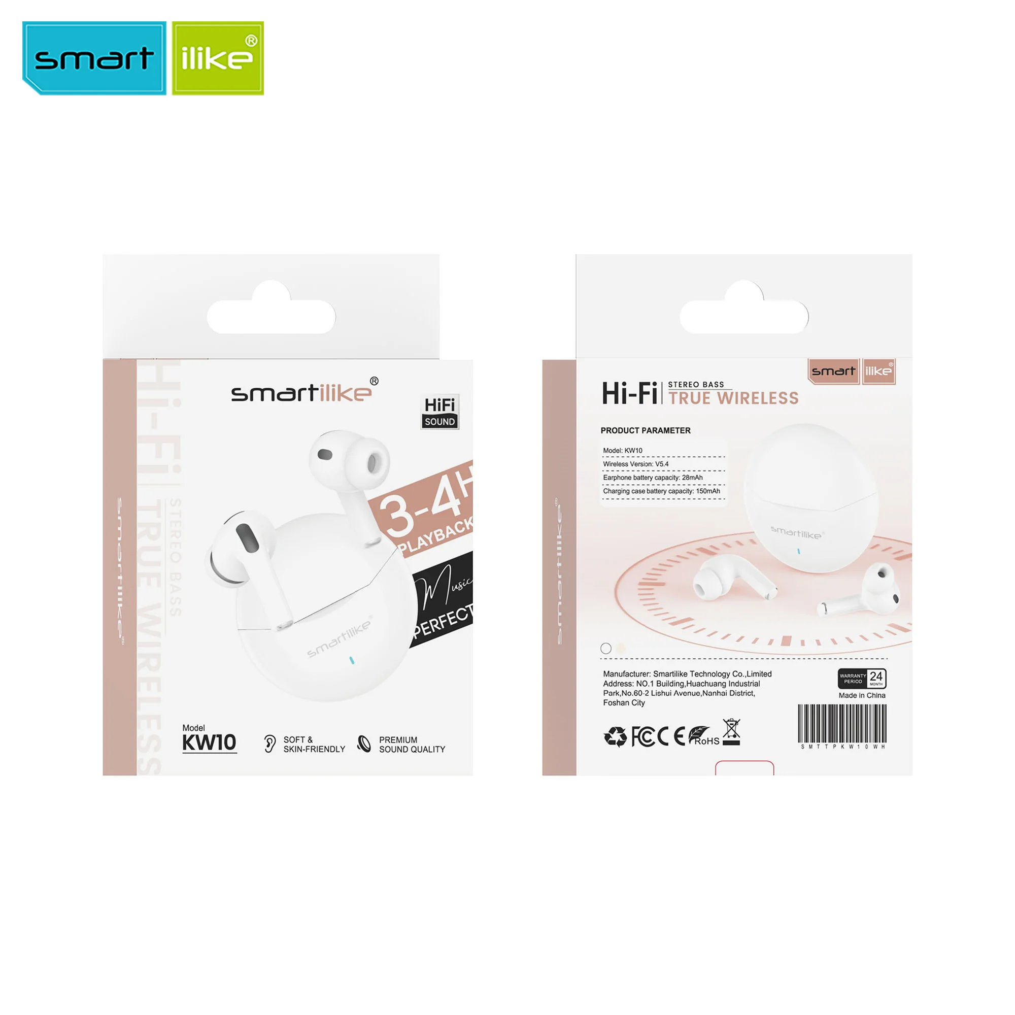 KW10 Bluetooth 5.4 HiFi Sound In-ear Headphones - Image 7